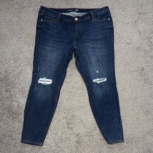 Old Navy Mid-Rise Rockstar Super Skinny Jeans